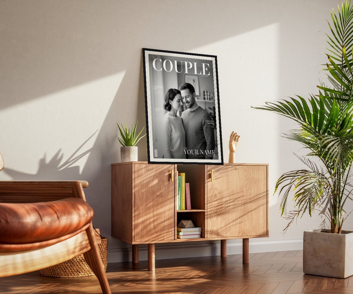 Couple Edition on a dresser
